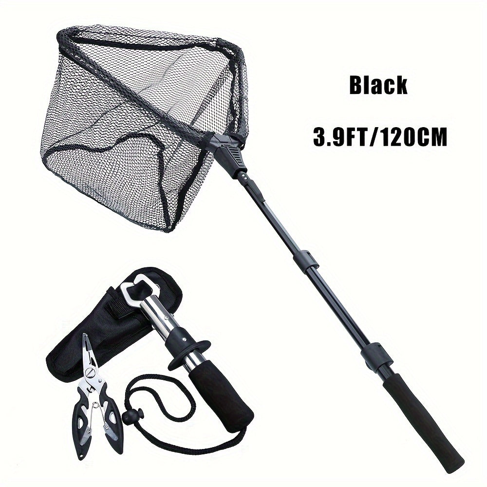 NNETM Fishing Net and Pliers Foldable Gear Set