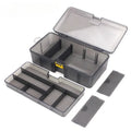 NNEOBA Waterproof Double Layer Fishing Tackle Box