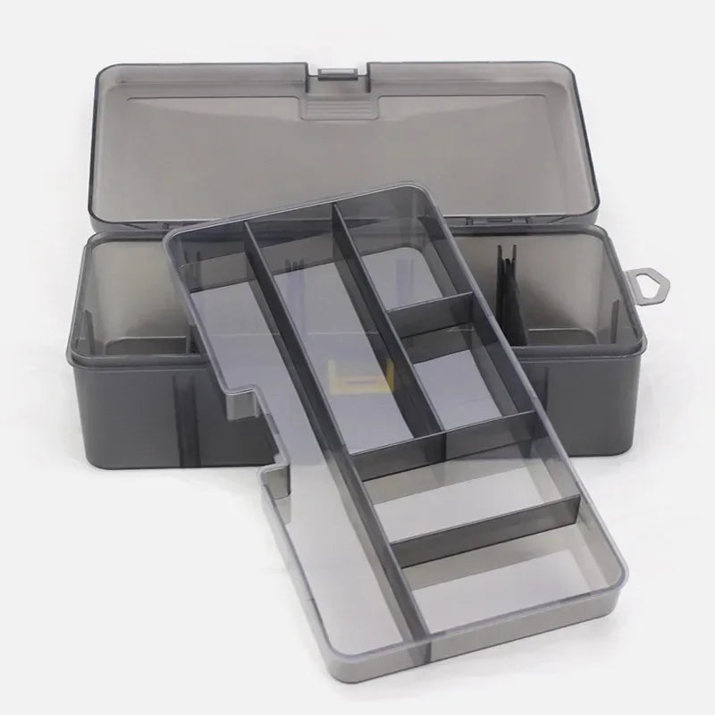 NNEOBA Waterproof Double Layer Fishing Tackle Box
